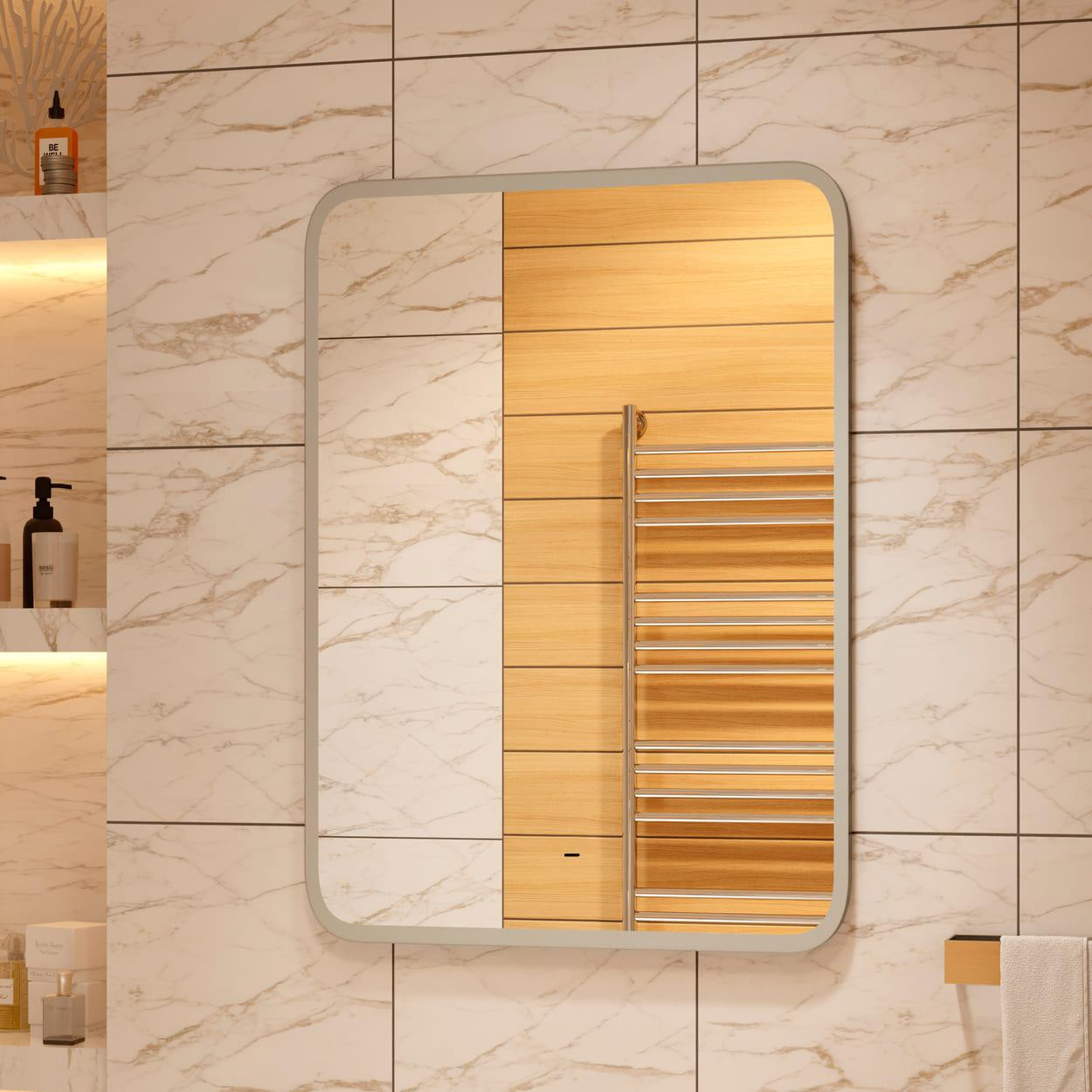 Зеркало Континент Glamour Led 80x120 (с бесконтактным сенсором) — фото 2