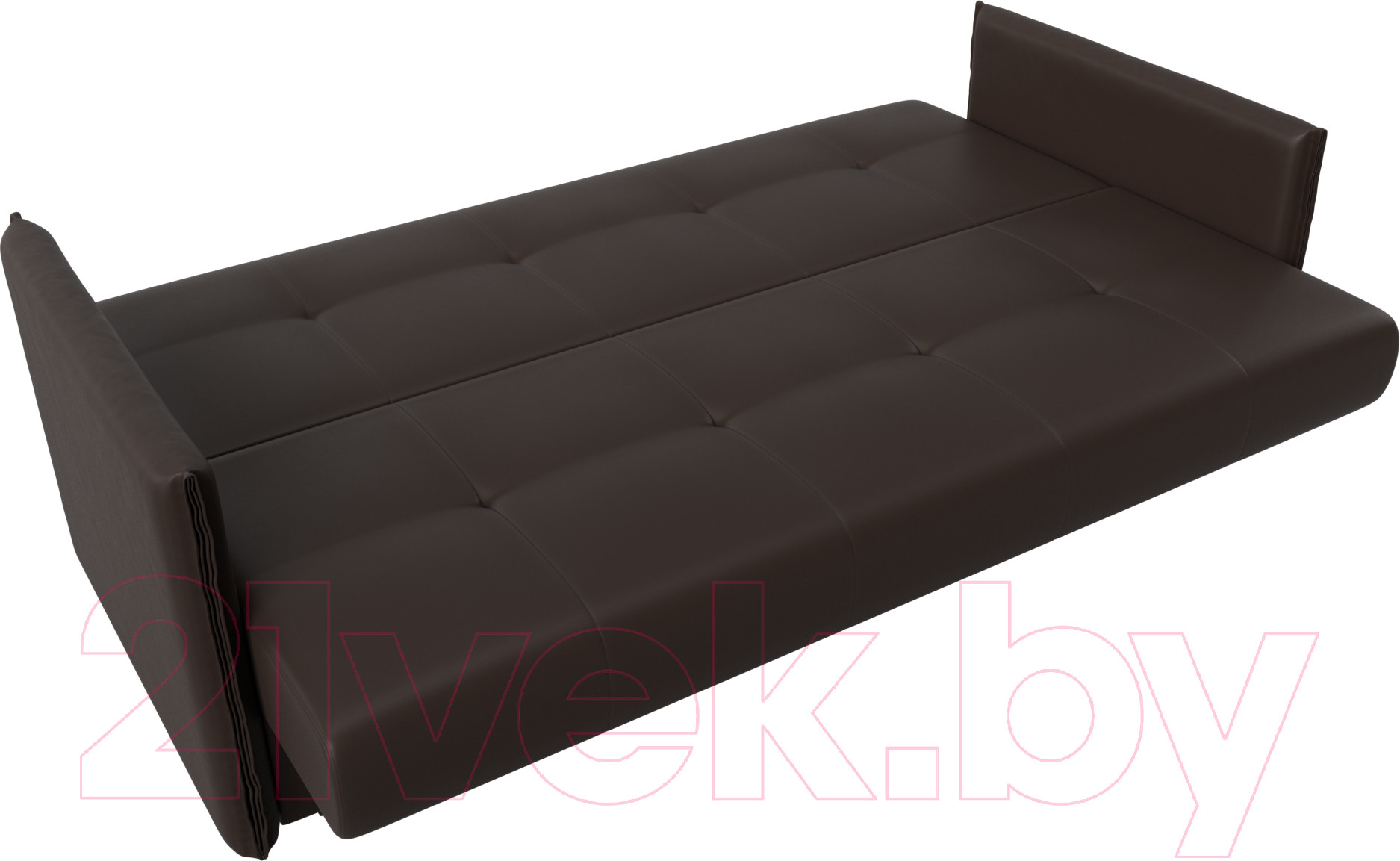 Диван Лига Диванов Лига-018 / 117887 (экокожа коричневый) — фото 6