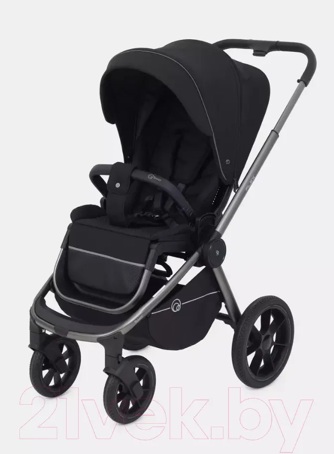 Детская универсальная коляска Rant Flex Pro 3 в 1 2023 / RA075 (Black) — фото 8