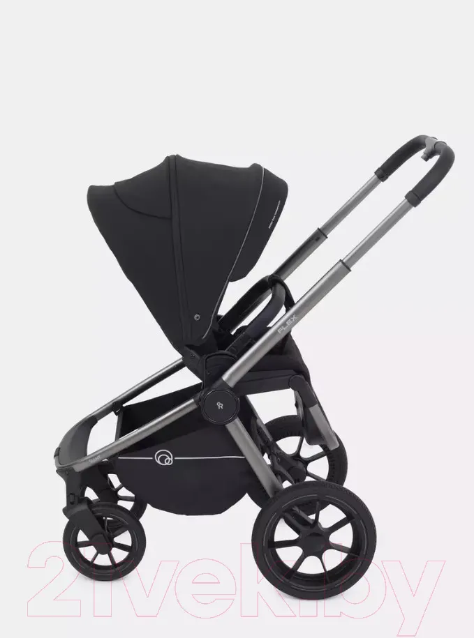 Детская универсальная коляска Rant Flex Pro 3 в 1 2023 / RA075 (Black) — фото 11