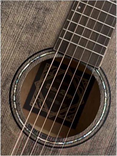 Электроакустическая гитара Baton Rouge X11S/FJE-SCC (Screwed Charcoal) — фото 5