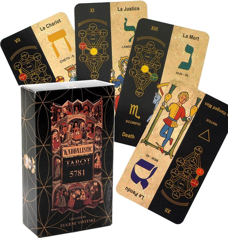 Гадальные карты Tarotmania Таро Kabbalistic Tarot 5781 / vtar005 — фото 4