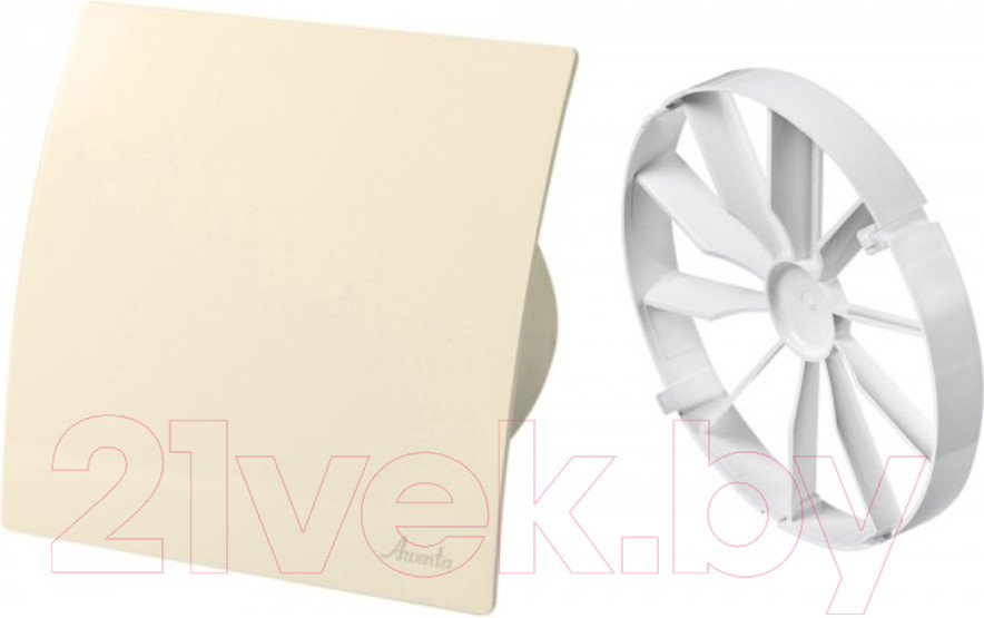 Вентилятор накладной Awenta System+ Silent 100H / KWS100H-PEE100-ZZ100