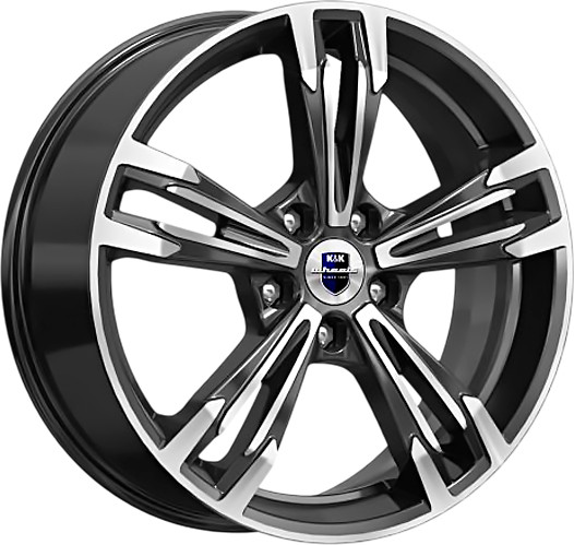 Литой диск K&K Karrera Light 18x7" 5x112мм DIA 66.6мм ET 35мм Алмаз черный