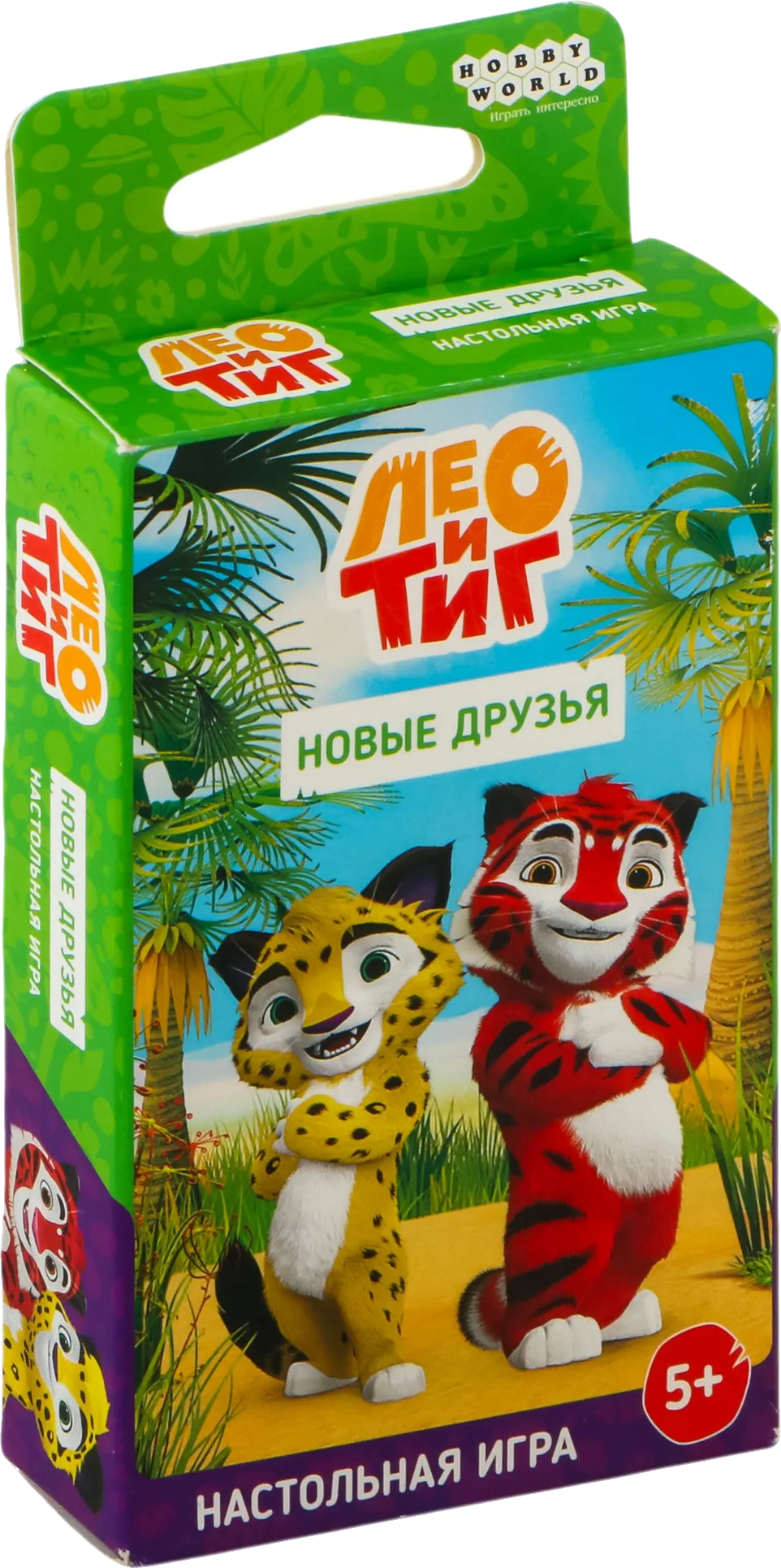 Настольная игра Мир Хобби Лео и Тиг. Новые друзья / 915674