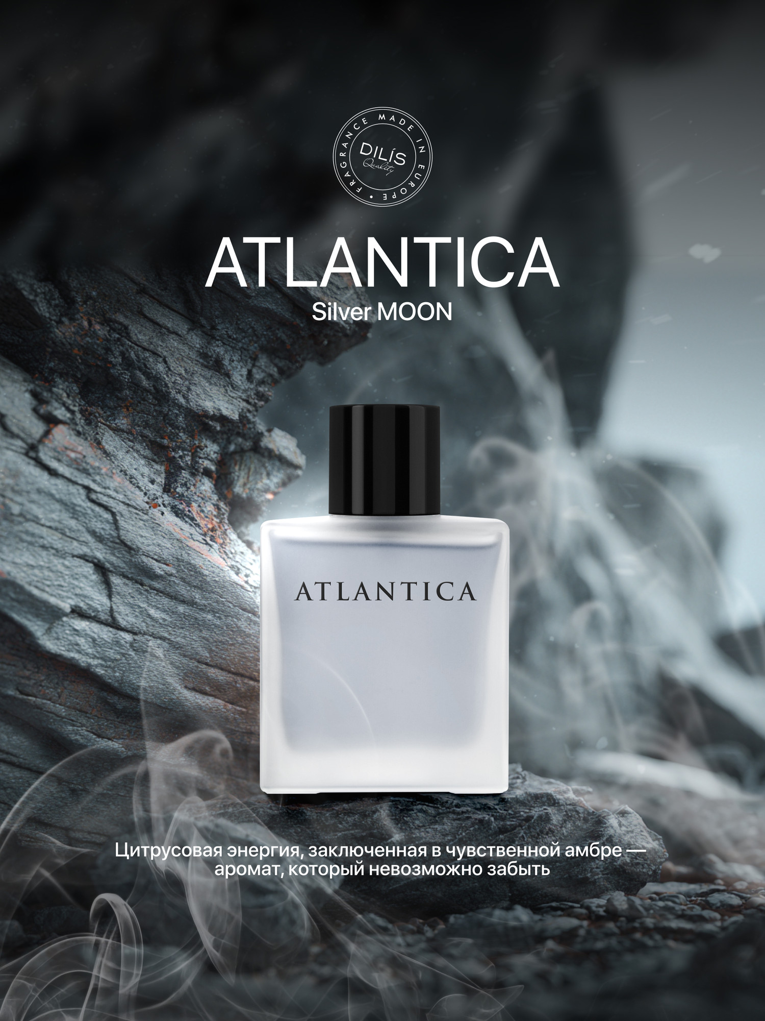 Парфюмерная вода Dilis Atlantica Silver Moon (100мл) — фото 3