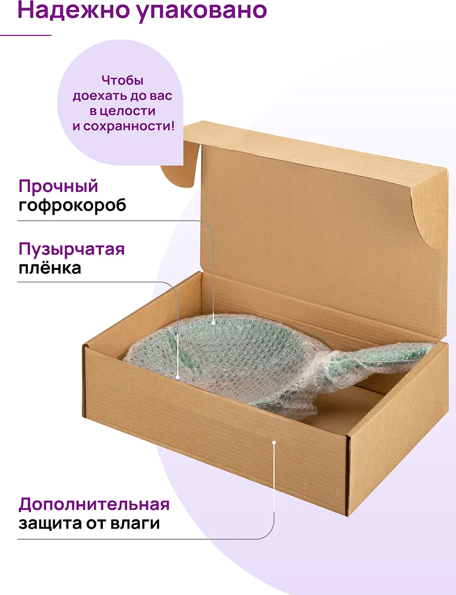 Блинная сковорода Elan Gallery Гармония вкуса / 120622 (изумруд) — фото 10