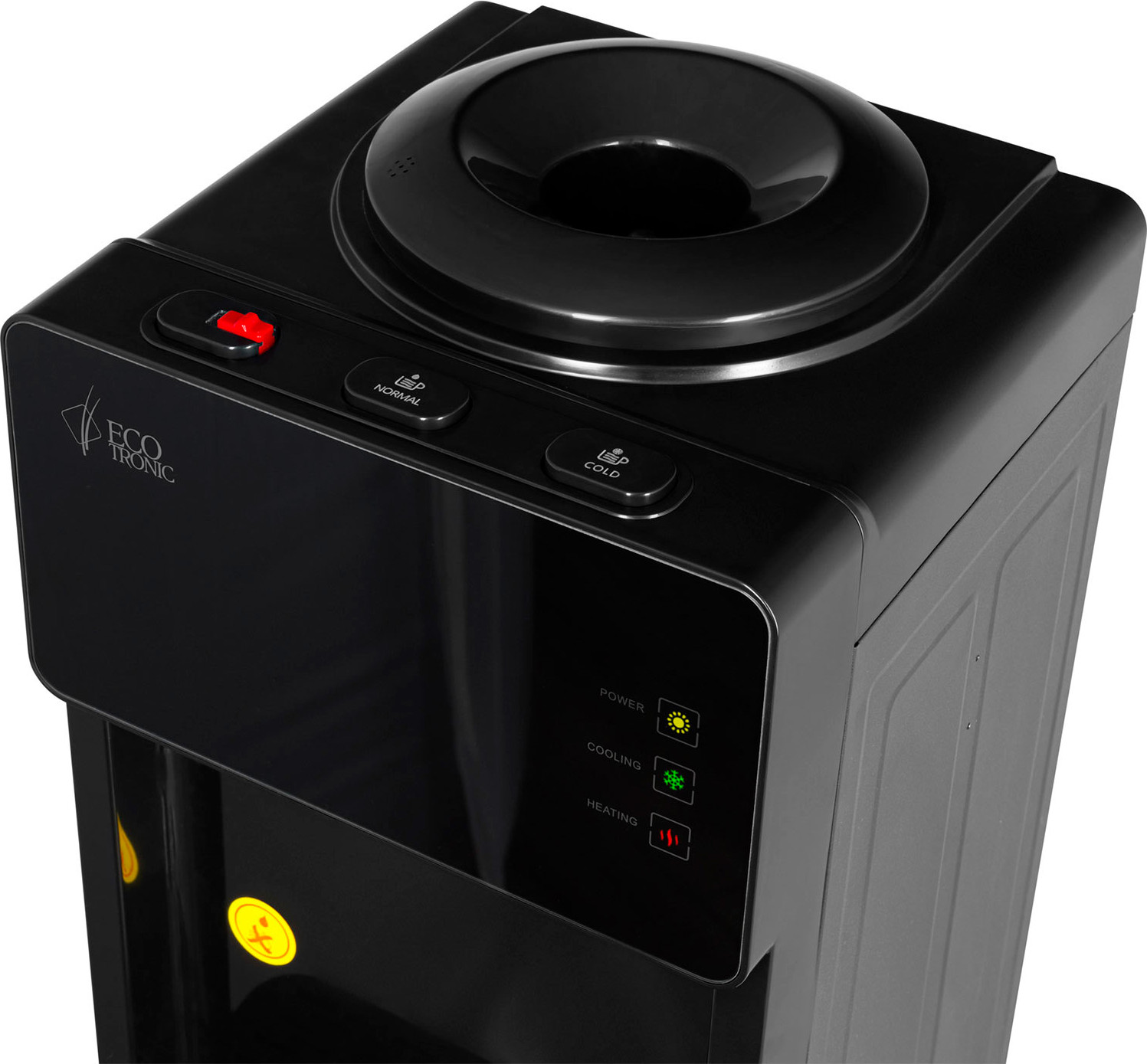 Кулер Ecotronic K23-LCE XS (шкафчик 7л, черный) — фото 6