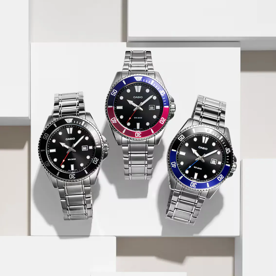 Часы наручные мужские Casio MDV-107D-1A2 — фото 6