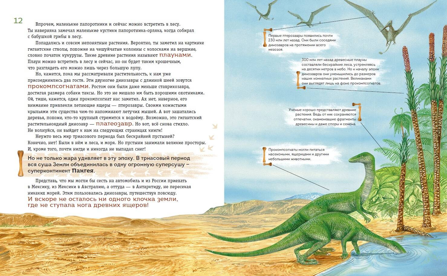 Энциклопедия Эксмо Динозавры триасового периода, твердая обложка (Попов Ярослав) — фото 2