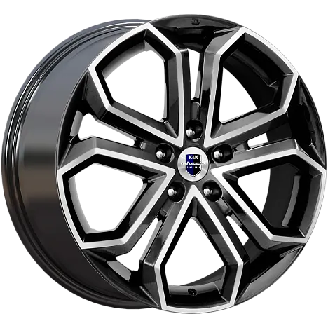 Литой диск K&K Пандора 19x8.5" 5x120мм DIA 67.1мм ET 45мм Алмаз черный
