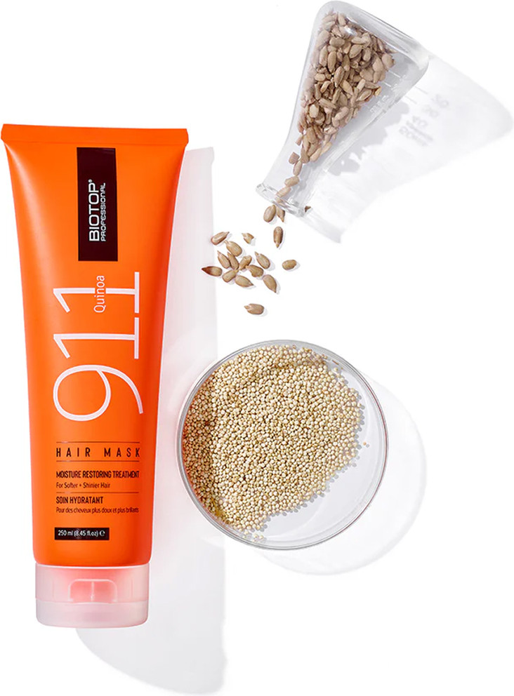 Маска для волос Biotop 911 Quinoa Hair Mask Для восстановления (250мл) — фото 5