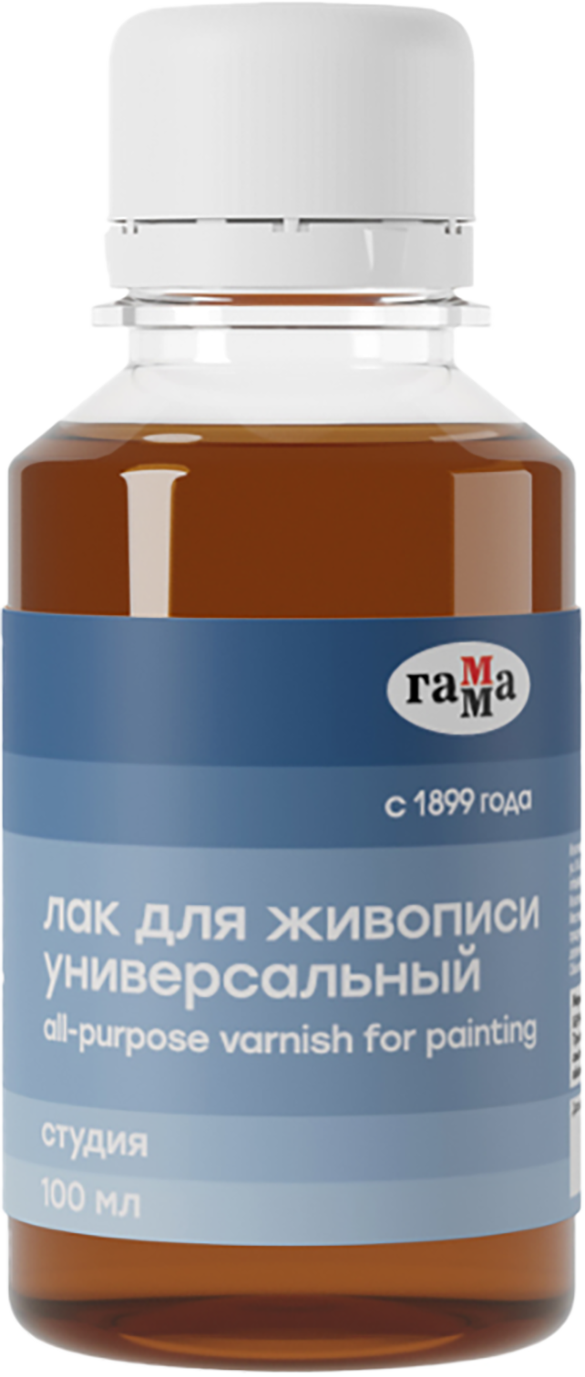 Лак художественный ГАММА Студия. Универсальный / 909216/0909216 (100мл, глянцевый)