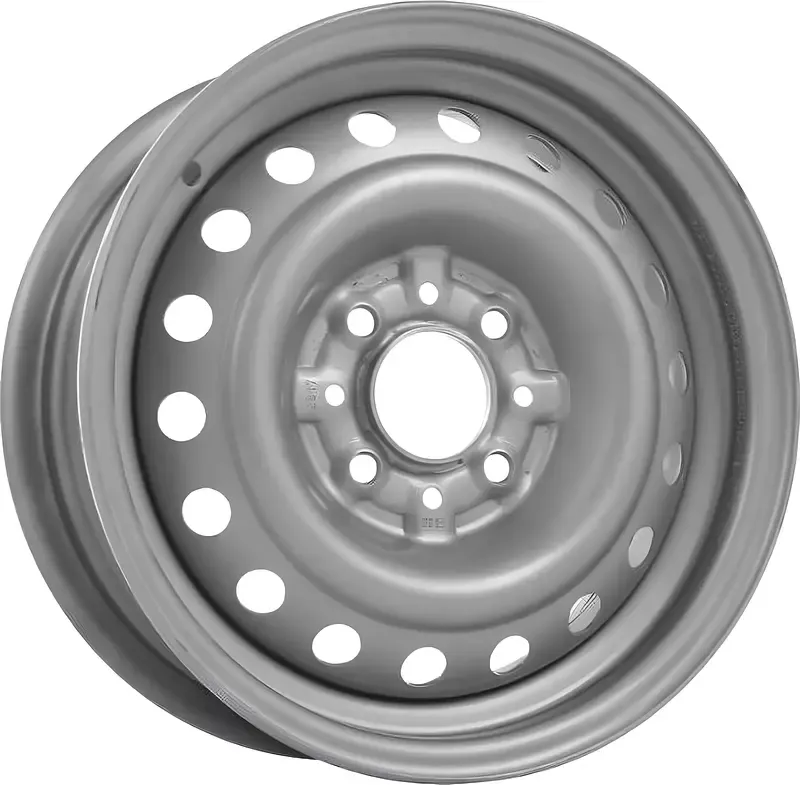 Штампованный диск Eurodisk 64G48L 15x6" 5x139.7мм DIA 98.6мм ET 48мм Silver