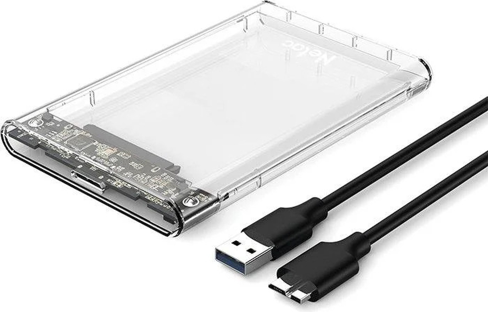 Бокс для жесткого диска Netac WH11 USB3.0 + кабель USB A - B (NT07WH11-30B0) — фото 2
