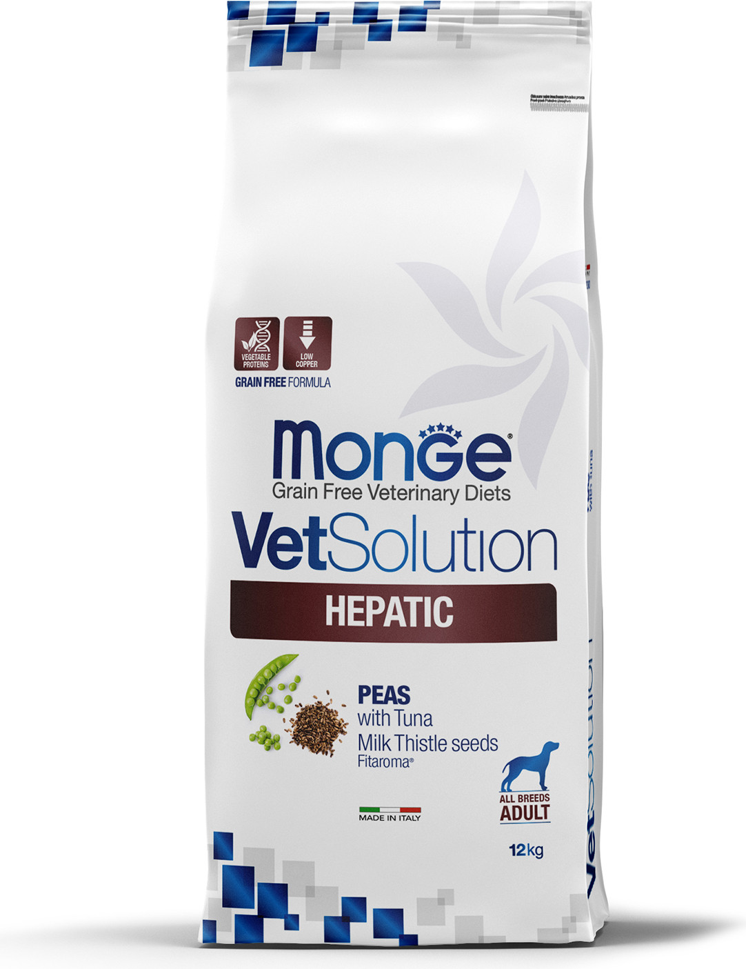 Сухой ветеринарный корм для собак Monge Vet Solution Hepatic (12кг) — фото 3