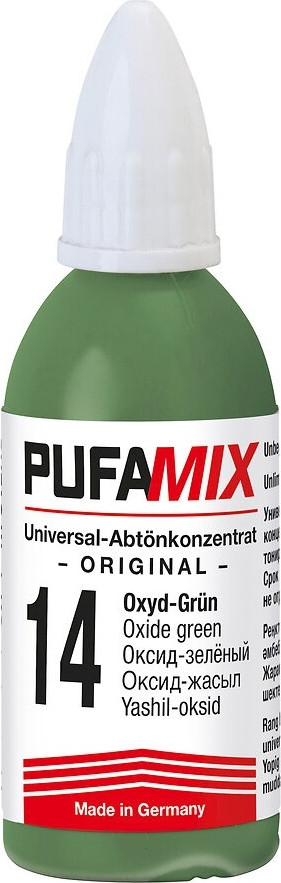 Пигмент Pufas PufaMix универсальный №14 (20мл, оксид зеленый)