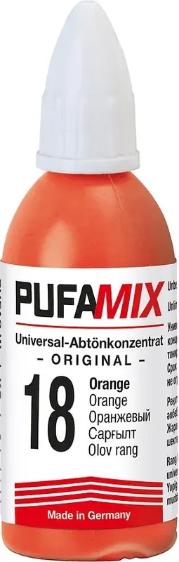 Пигмент Pufas PufaMix универсальный №18 (20мл, оранжевый)