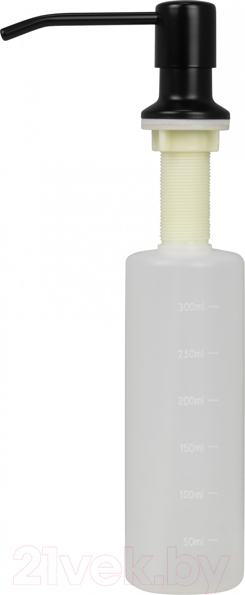 Мойка кухонная Arfeka Eco AR 50x50 + CL AR + DS AR (черный, с дозатором и коландером) — фото 5