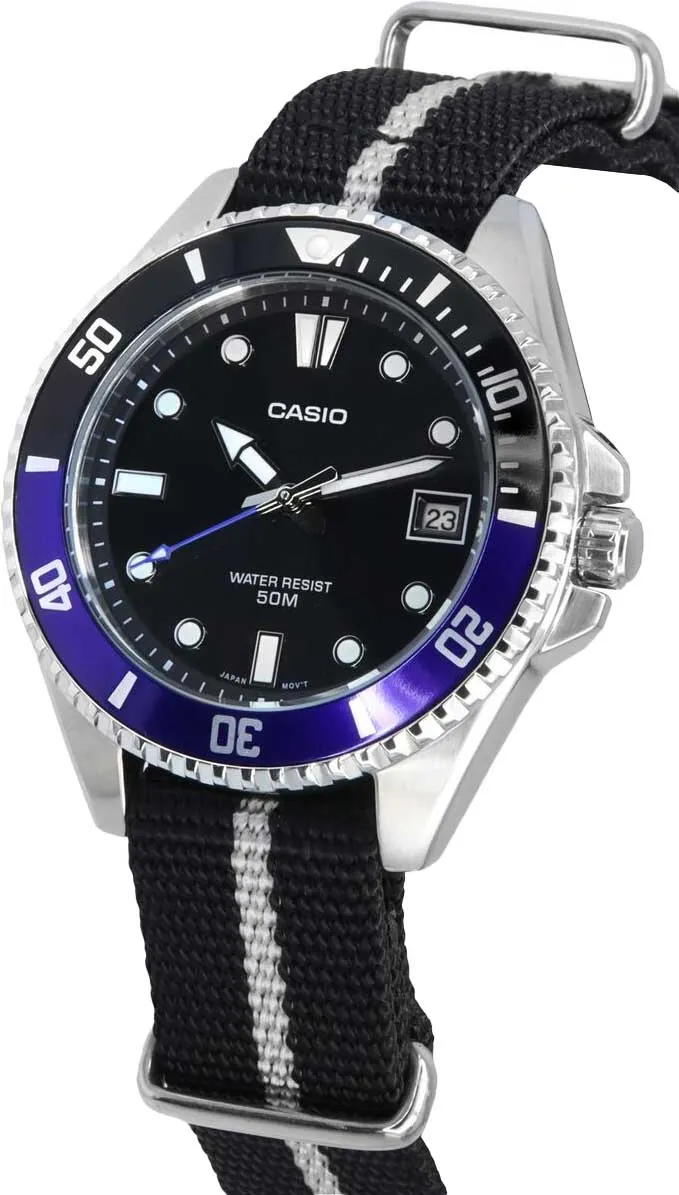 Часы наручные мужские Casio MDV-10C-1A2 — фото 2