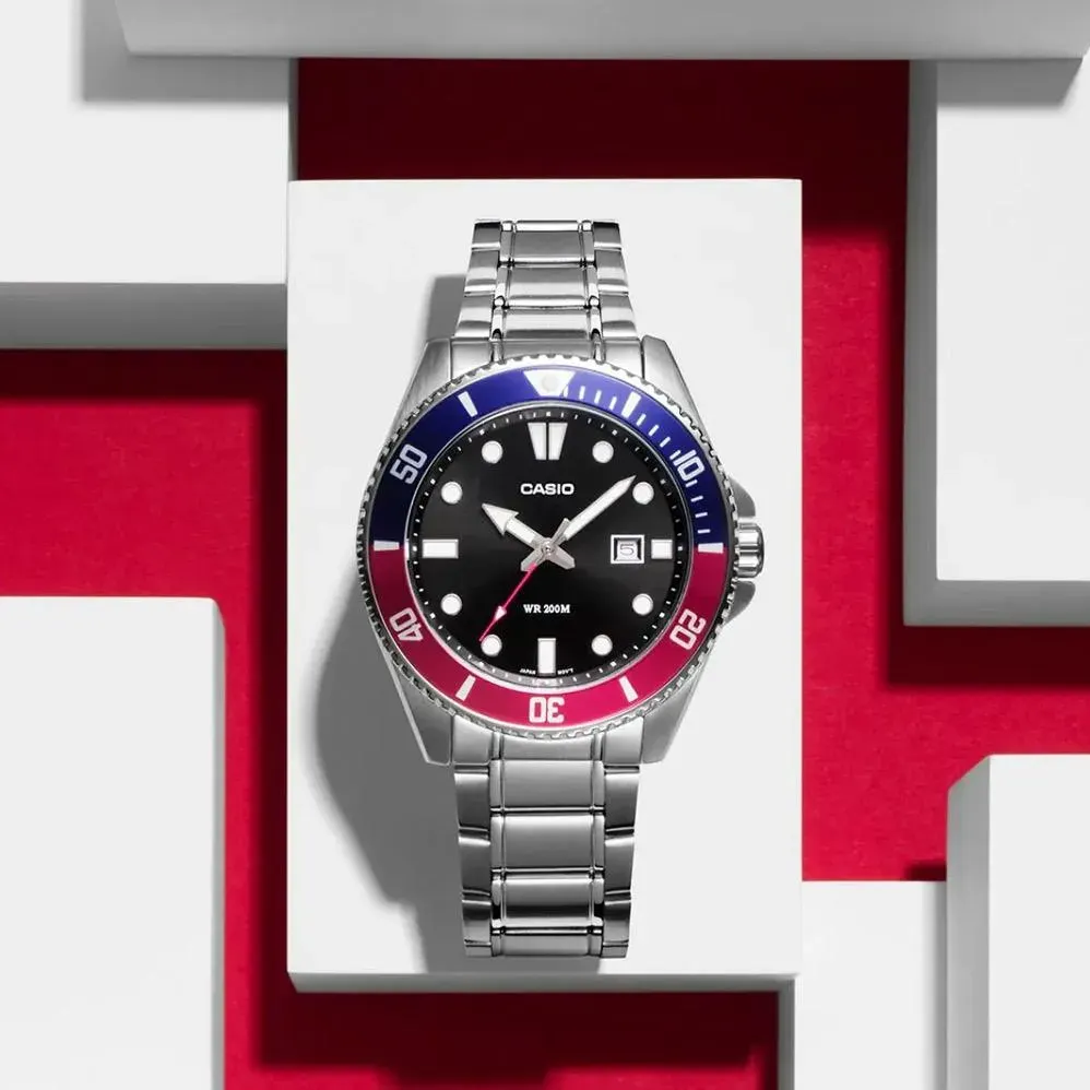 Часы наручные мужские Casio MDV-10D-1A3 — фото 4