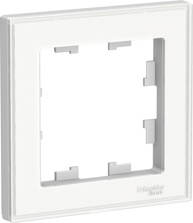Рамка для выключателей и розеток Systeme (Schneider) Electric AtlasDesign ATN200101 — фото 1