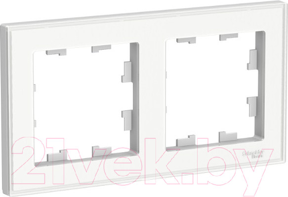 Рамка для выключателей и розеток Systeme (Schneider) Electric AtlasDesign ATN200102 — фото 1