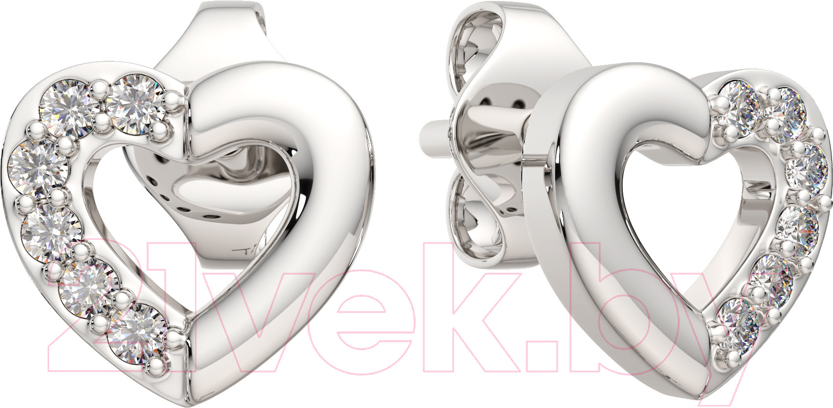 Серьги из серебра ZORKA 0310798.ZZ (с фианитами)