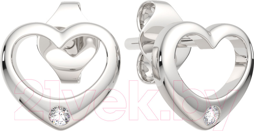 Серьги из серебра ZORKA 0310506 (с фианитами)
