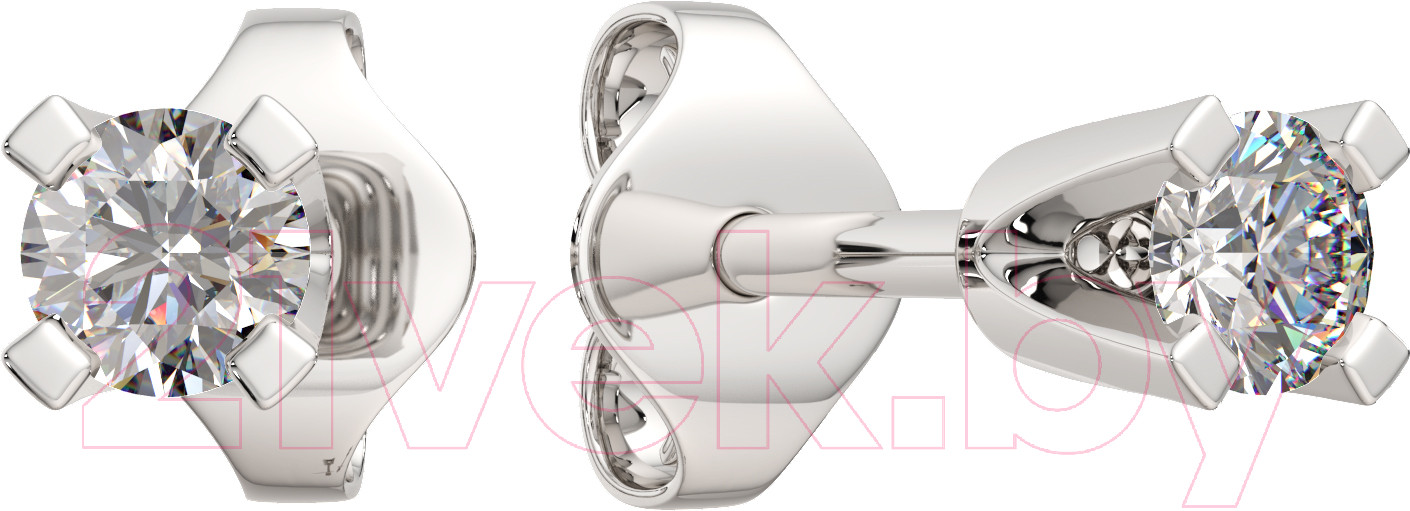 Серьги из серебра ZORKA 0310002 (с фианитами)