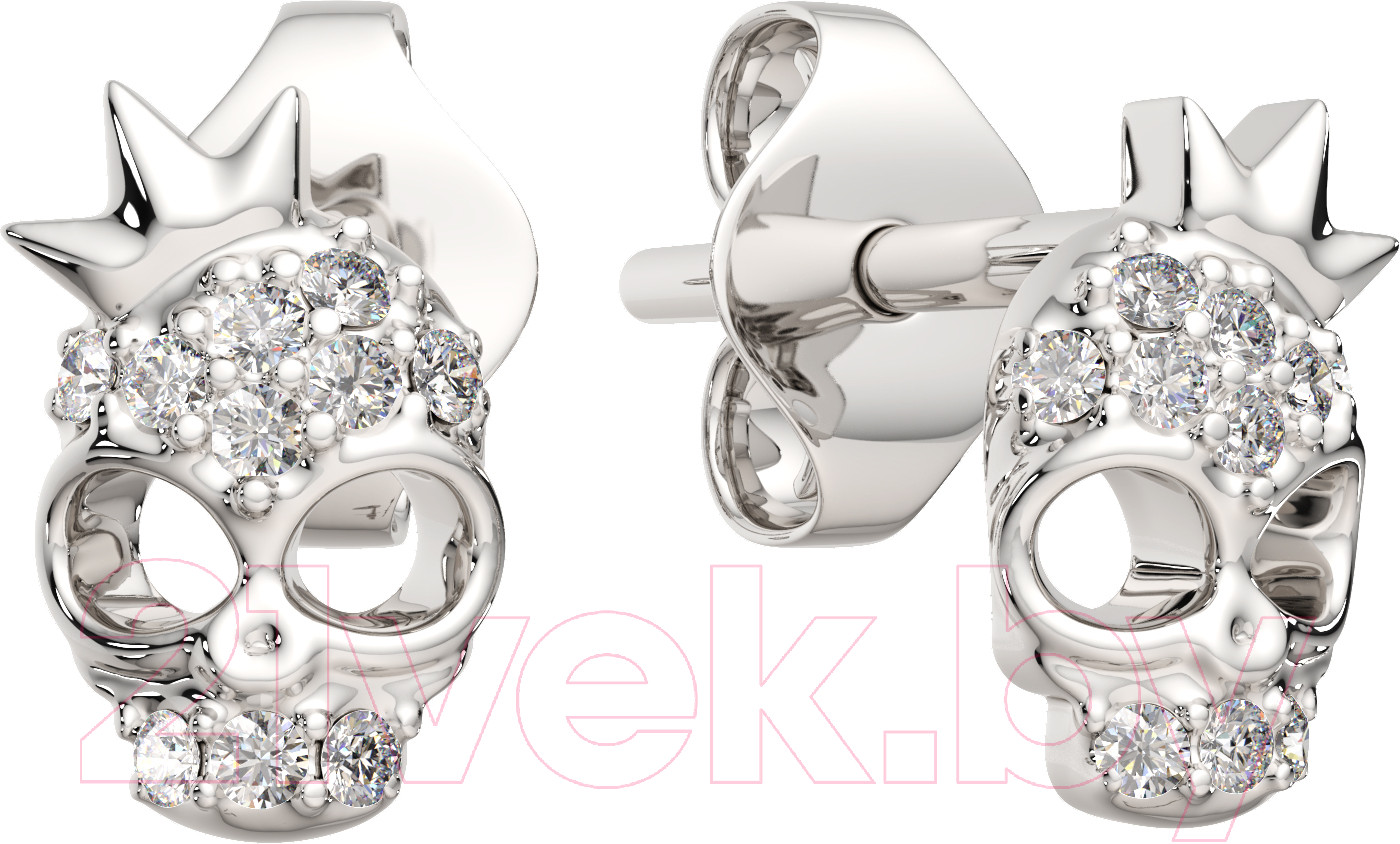 Серьги из серебра ZORKA 0310731.ZZ (с фианитами)