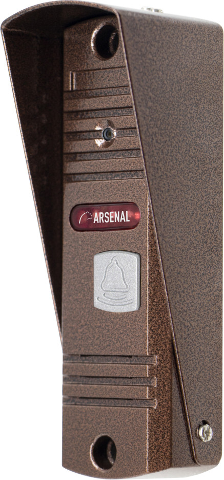 Видеодомофон Arsenal Грация Pro SD + Триумф Pro (белый/коричневый) — фото 2