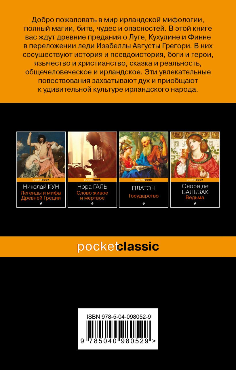 Художественная книга Эксмо Ирландские сказания: магия, битвы, чудеса / 9785040980529 — фото 2