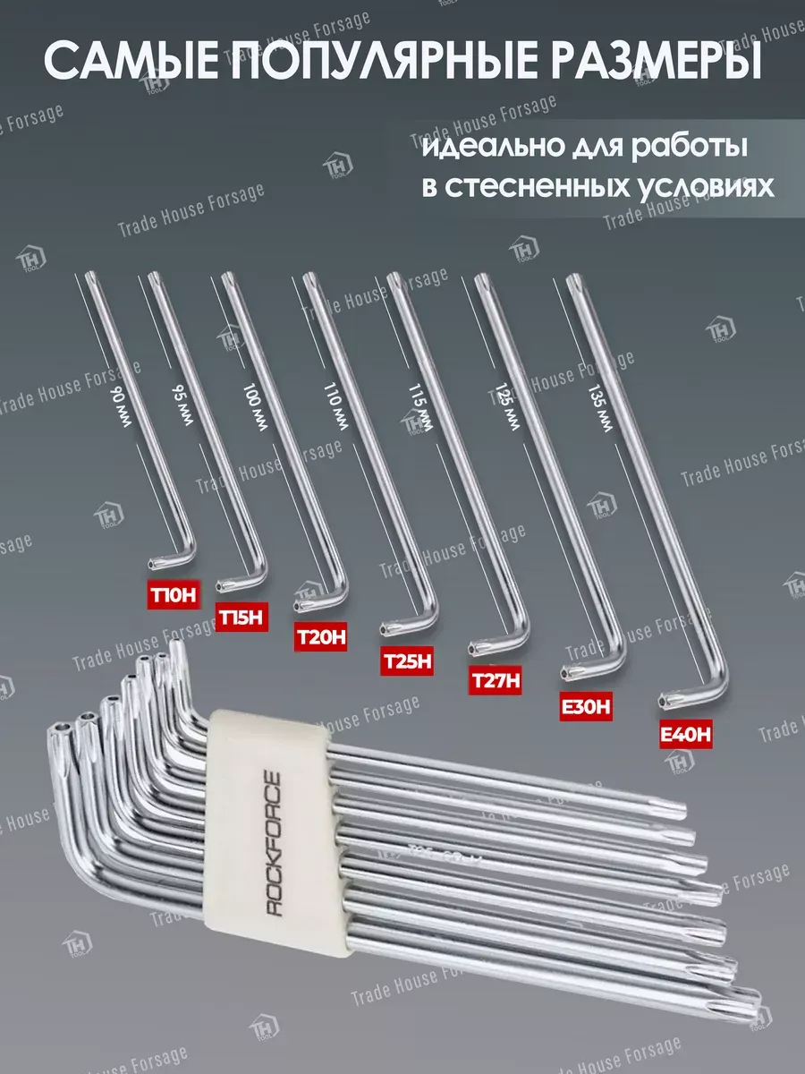 Набор ключей RockForce RF-5071TL (5729) — фото 3