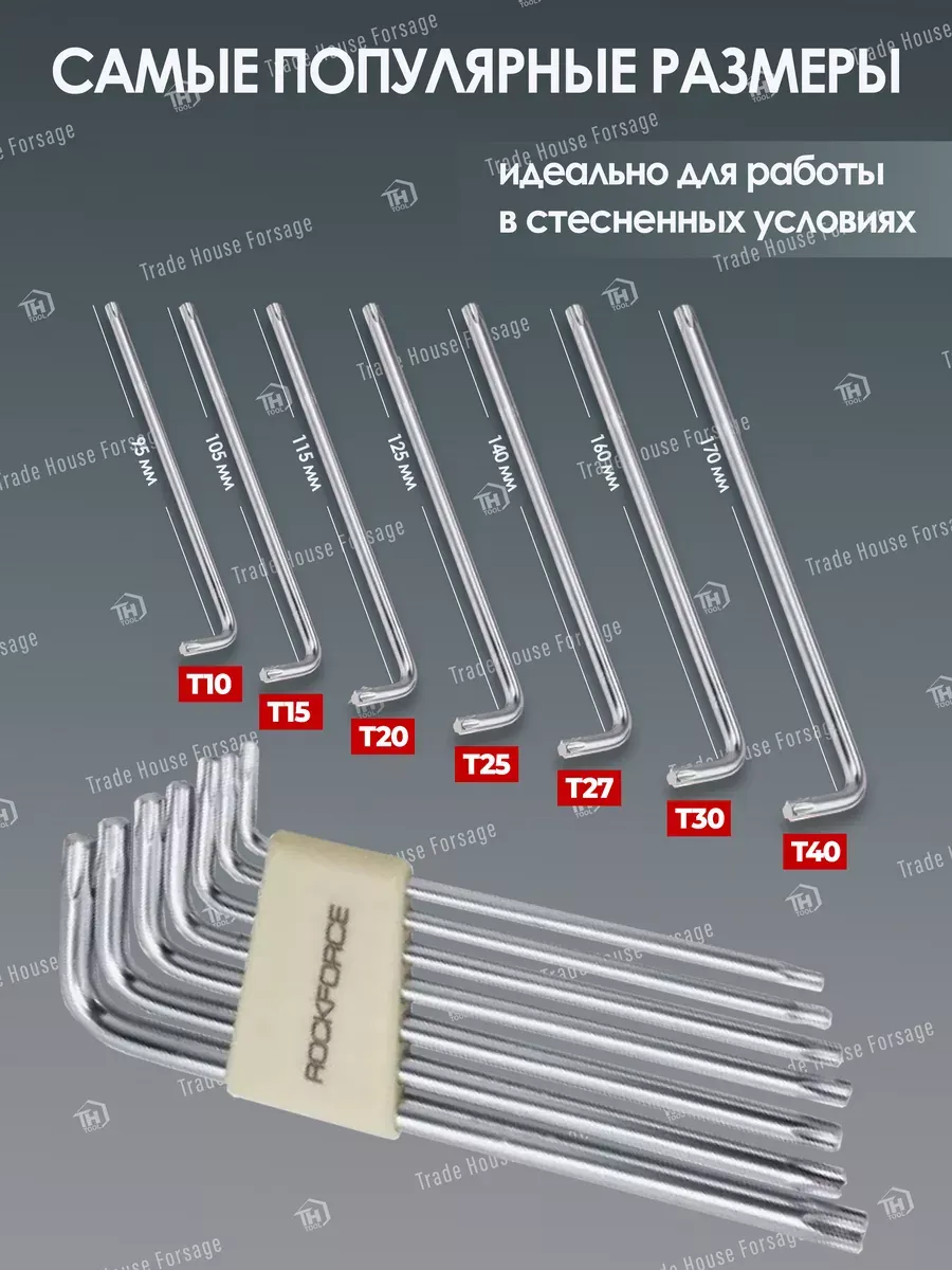 Набор ключей RockForce RF-5071XL (5733) — фото 5
