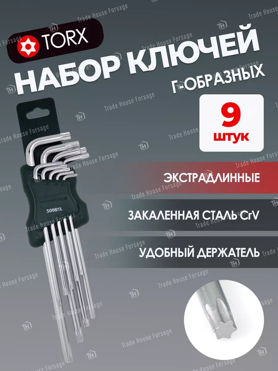Набор ключей RockForce RF-5098XL (5799) — фото 3