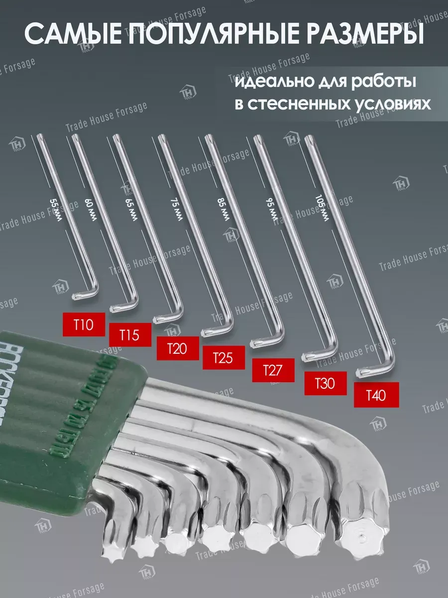 Набор ключей RockForce RF-5071 (5801) — фото 4