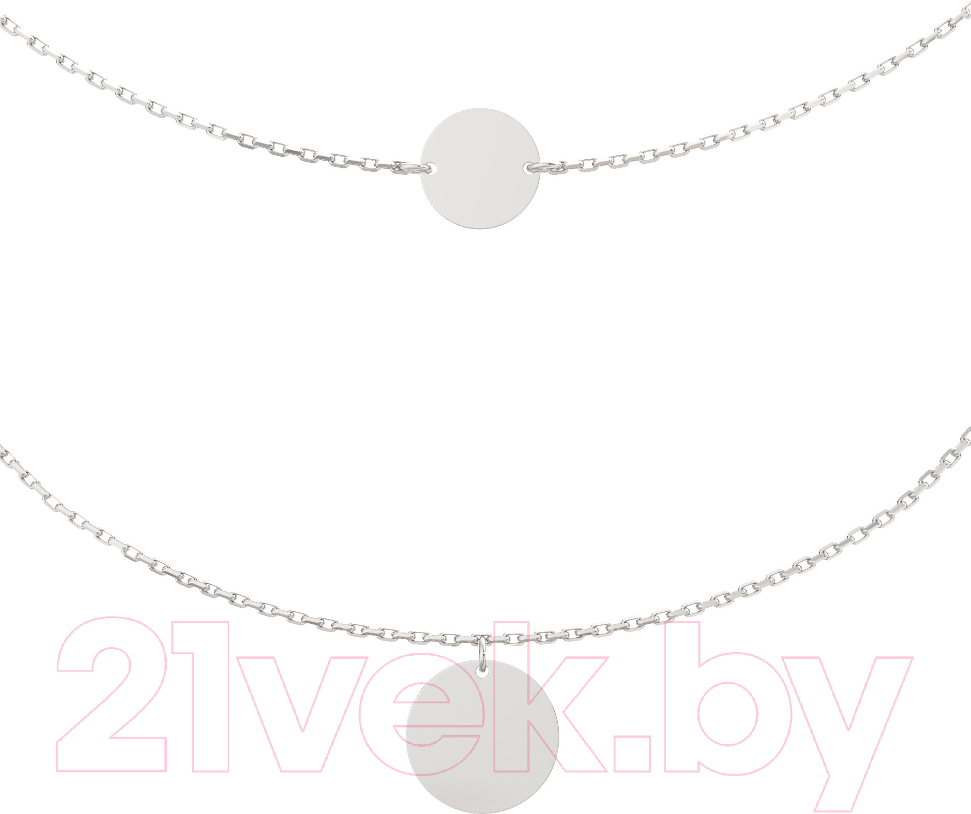 Колье из серебра ZORKA 0540236 (40см)