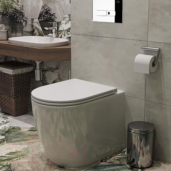 Инсталляция с унитазом подвесным Roxen StounFix Dual Fresh 583589 — фото 5