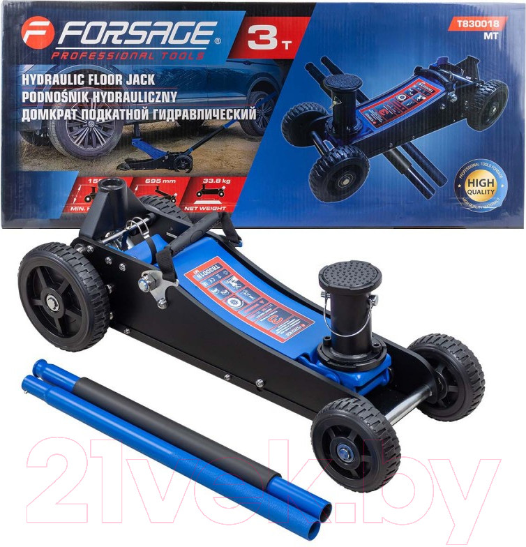 Подкатной домкрат Forsage F-T830018 MT — фото 4