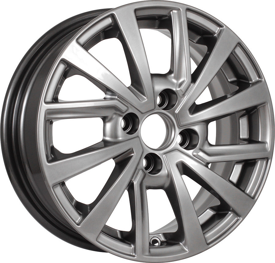 Литой диск KDW KD1430 (КС1093-00) 14x5.5" 4x98мм DIA 58.5мм ET 35мм (Grey Painted)