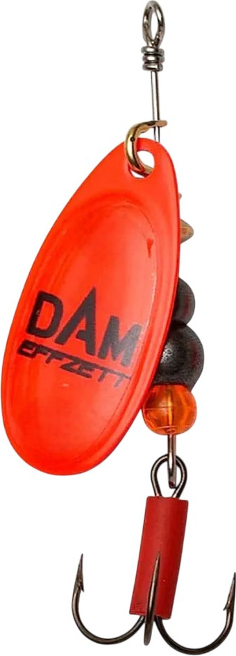Блесна DAM FZ Fluo Spinner 1 S / 60658 (красный)