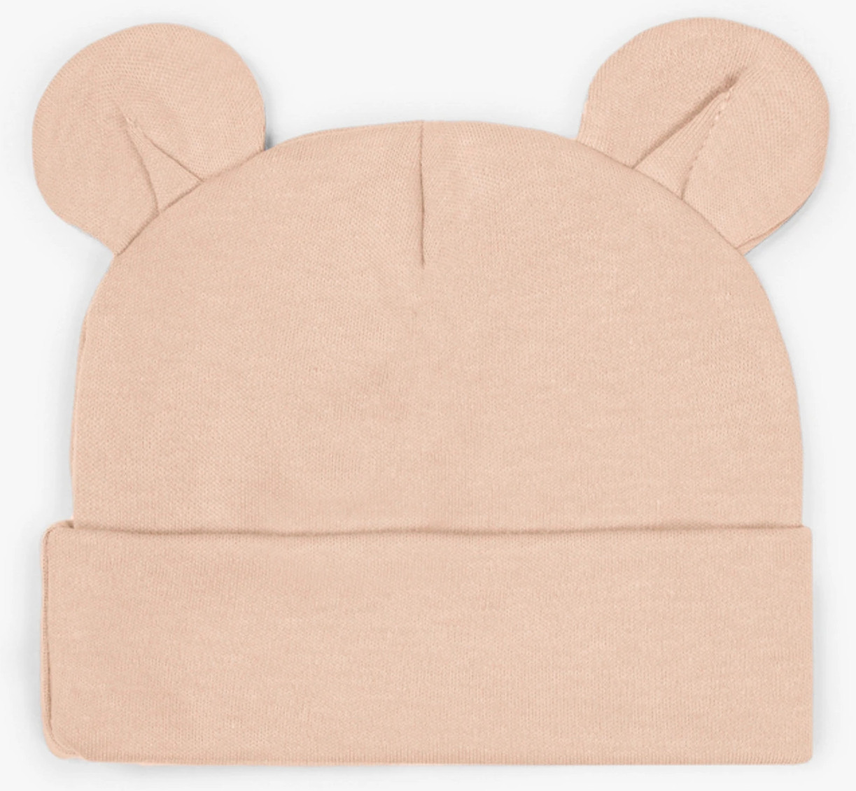 Шапочка для малышей Amarobaby Nature Essence Bear / AB-OD22-NE16Be/03-44 (бежевый) — фото 2