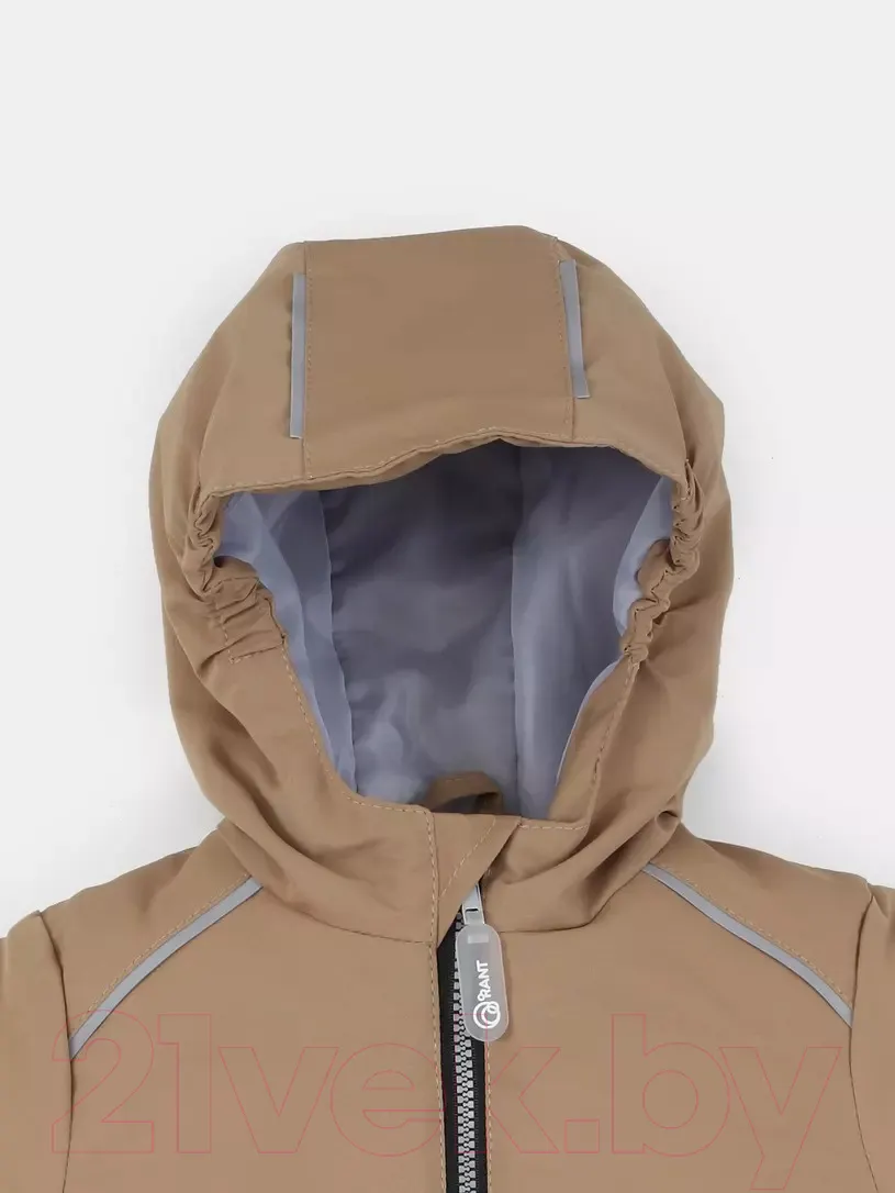 Комбинезон прогулочный детский Rant Fit / 145/10-74 (Latte Beige, р.74) — фото 5
