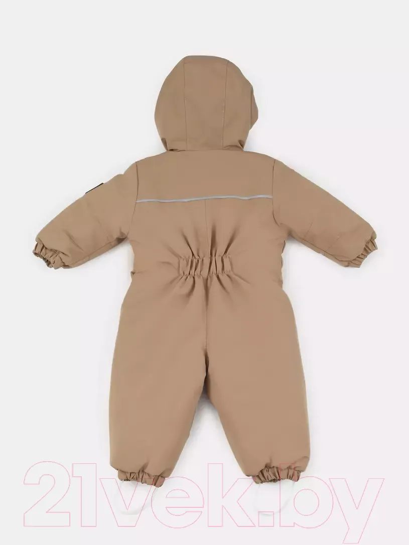 Комбинезон прогулочный детский Rant Fit / 145/10-74 (Latte Beige, р.74) — фото 7