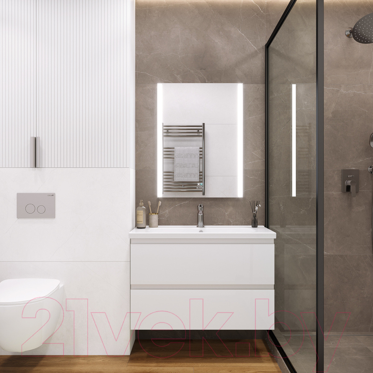 Зеркало Laparet Electra 60x80 (с подогревом)