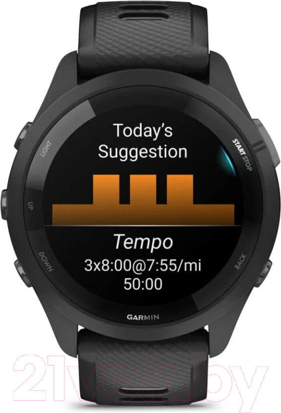 Умные часы Garmin Forerunner 265 46mm / 010-02810-10 (черный) — фото 4