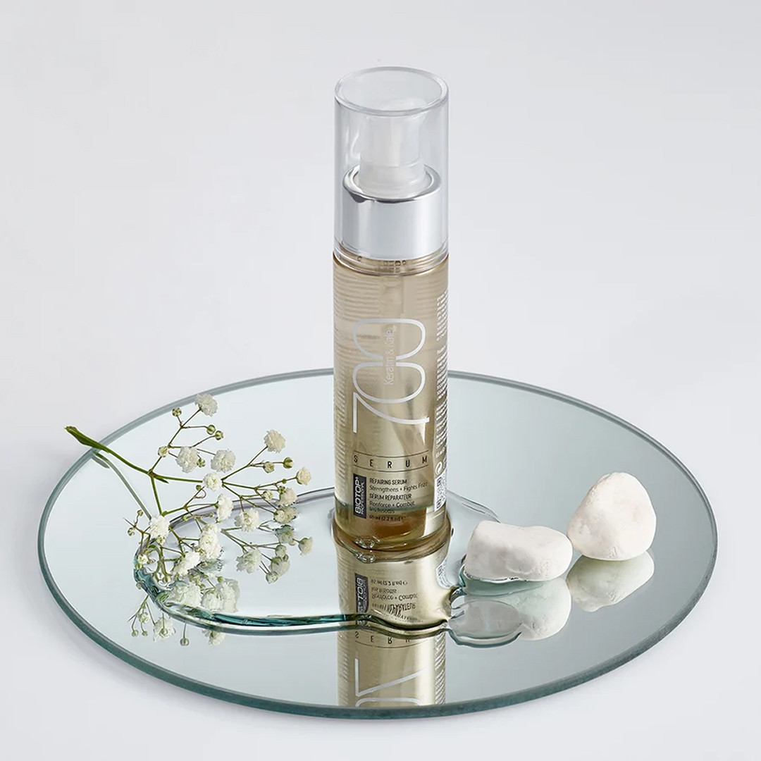 Сыворотка для волос Biotop 700 Keratin Serum Восстанавливающая (65мл) — фото 5