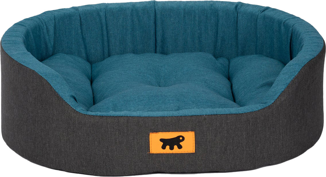 Лежанка для животных Ferplast Dandy 55 / 82942099 (черный/бирюзовый)