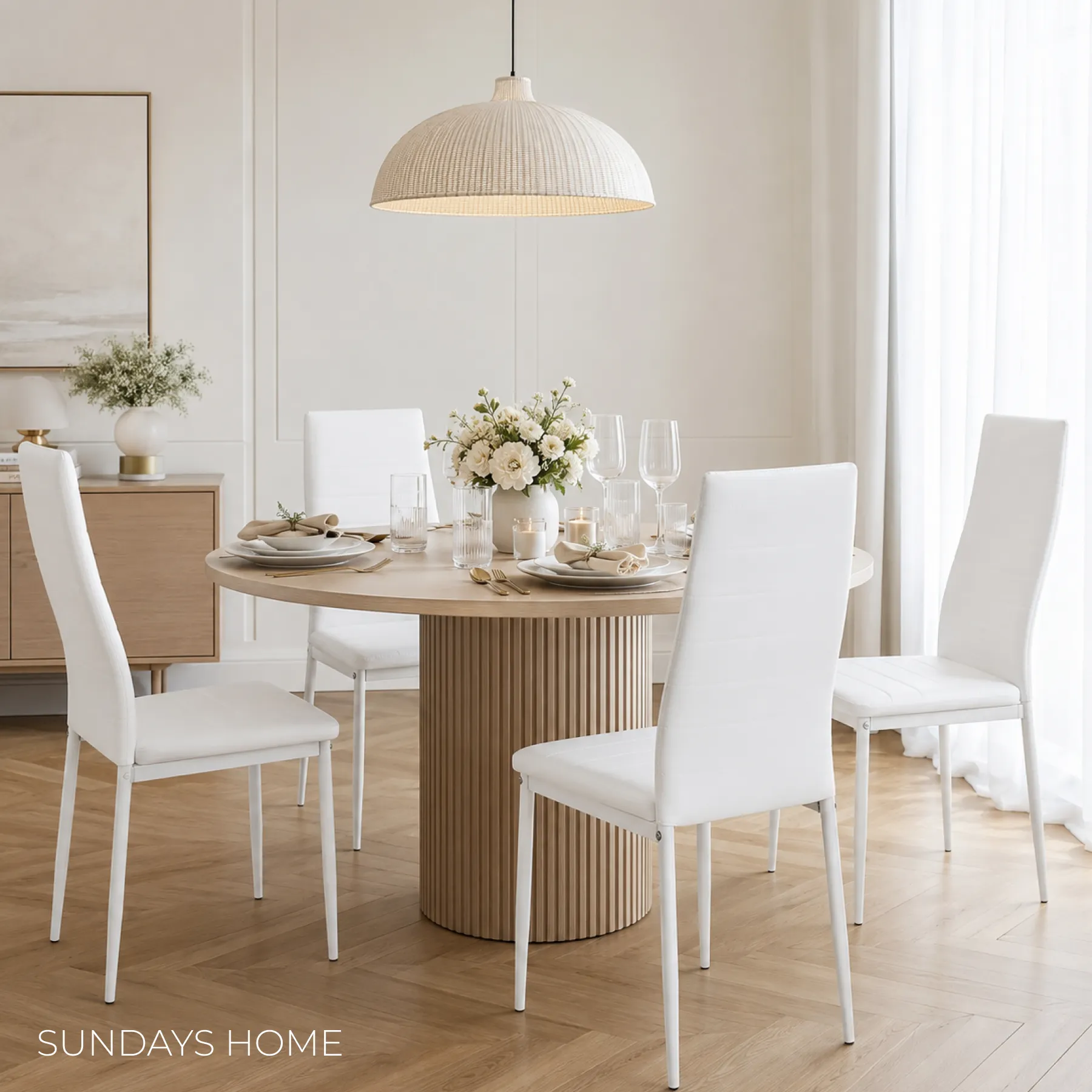 Стул Sundays Home Джулия HI 05-19 (белый/белый) — фото 5